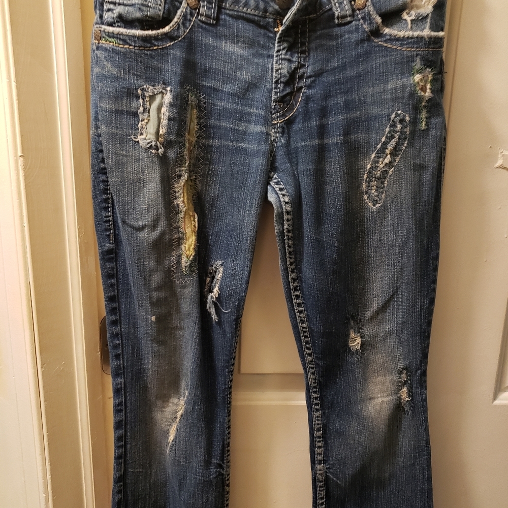 Womens Silver suki bootcut